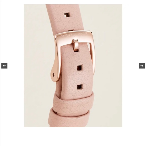 Michael Kors Women's Charley Three-Hand Rose Gold-Tone Alloy Watch MK2842 - Picture 5 of 10